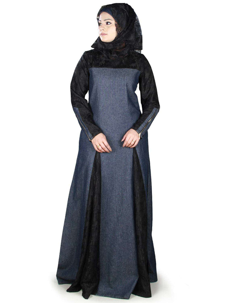 Buy Farizah Denim Abaya Online MyBatua