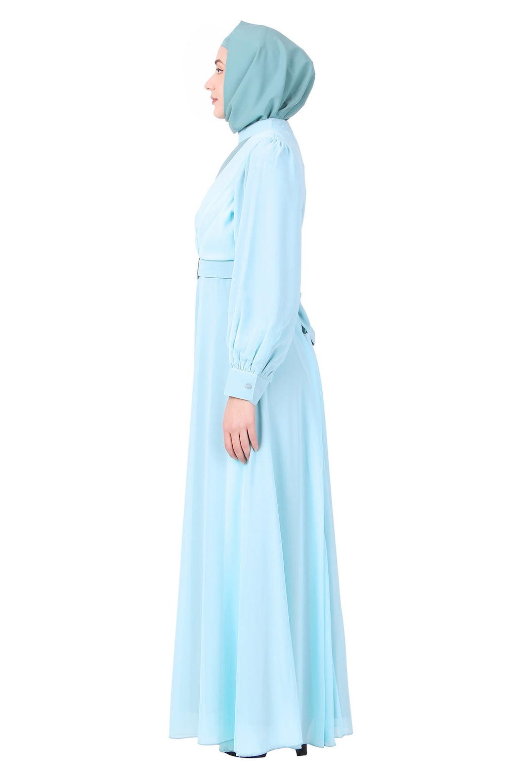 Nida & Georgette Relaxed Fit Abaya