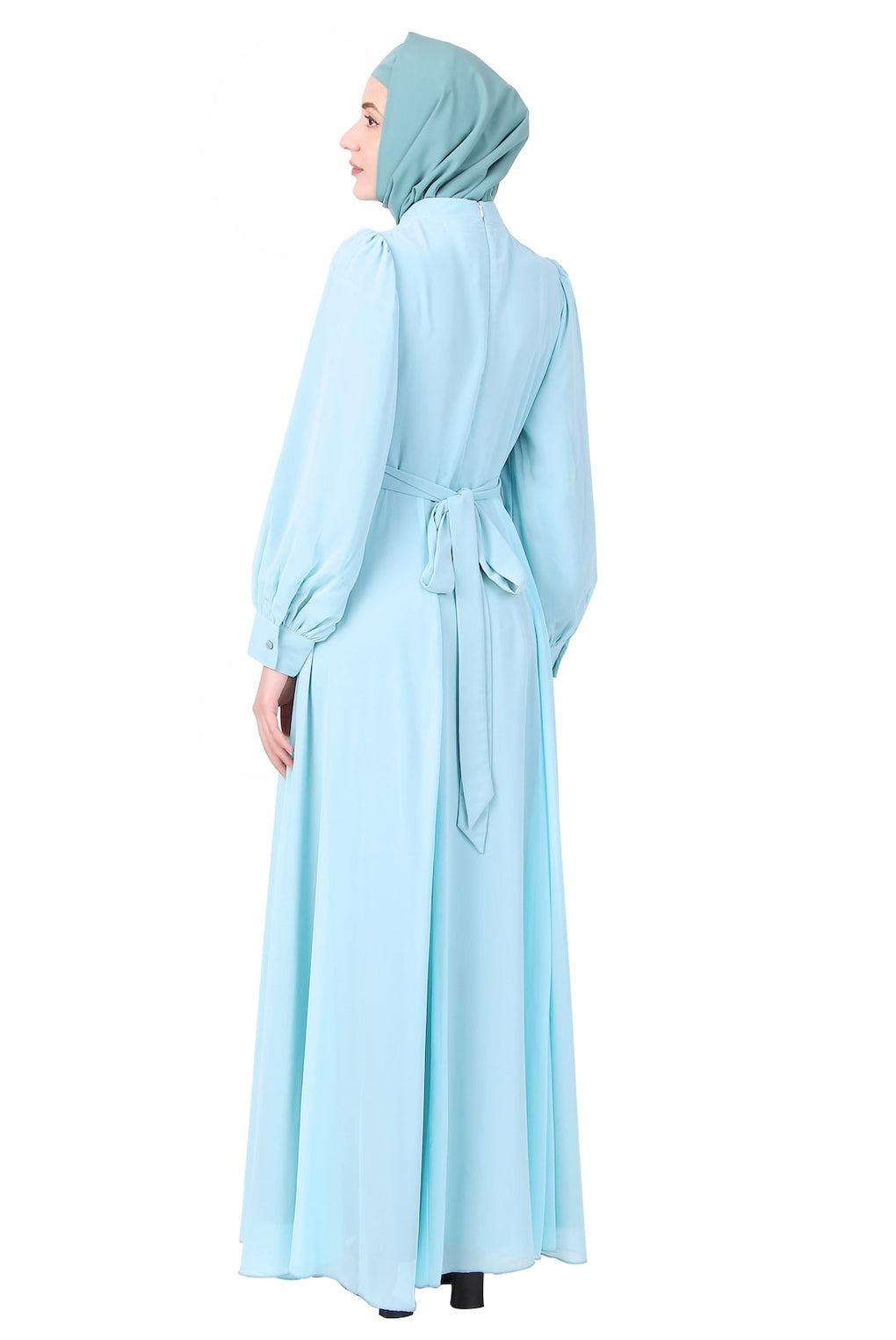 Nida & Georgette Relaxed Fit Abaya