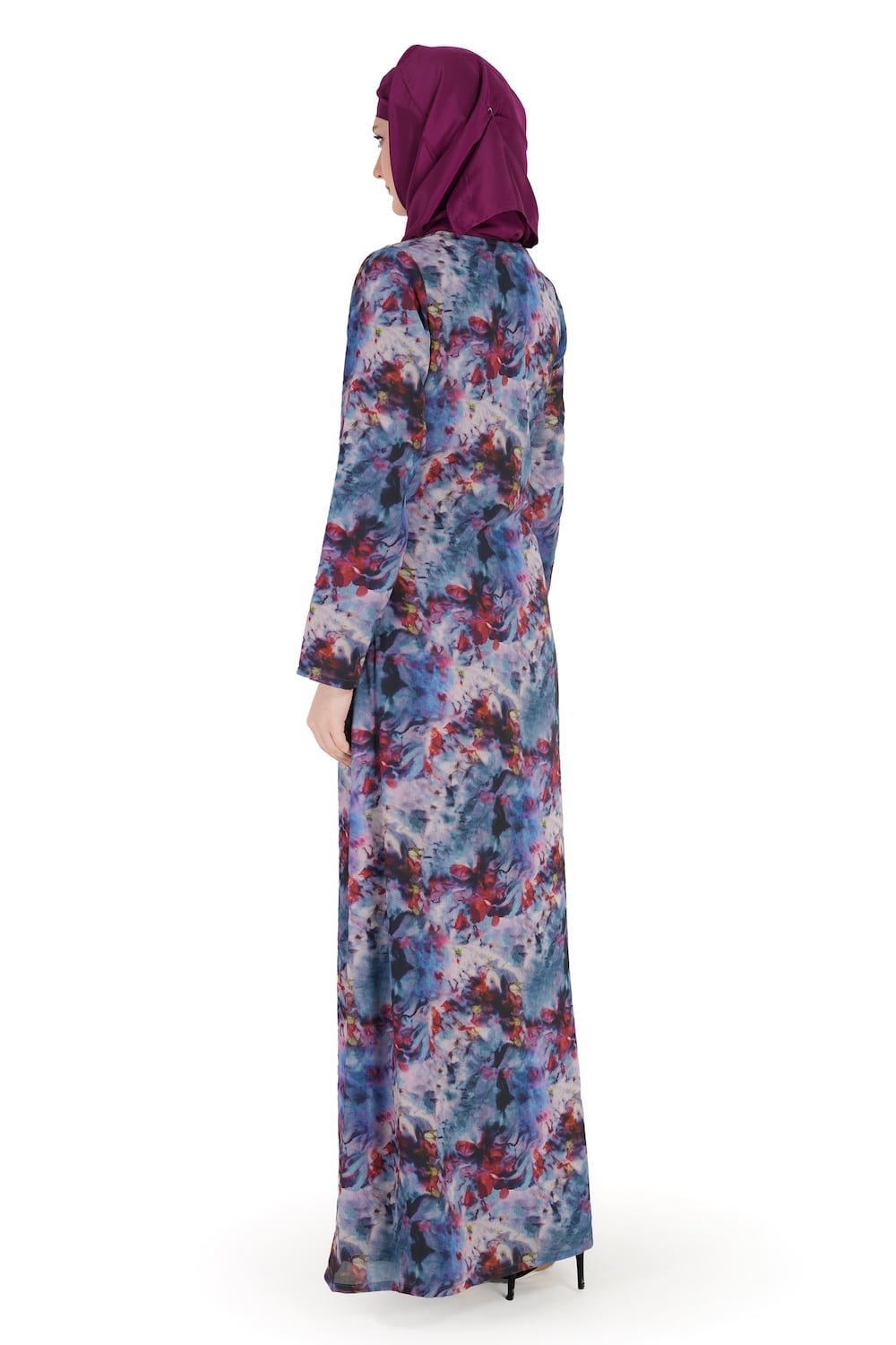 Printed Georgette Dual Layer Abaya AYG-001