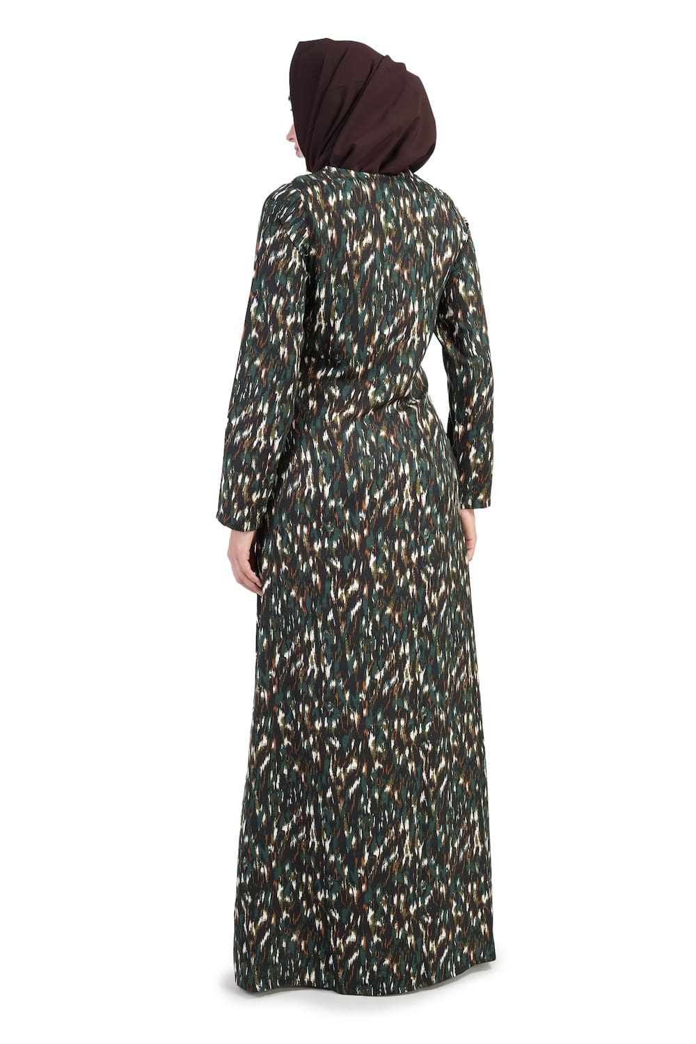 Printed Crepe Abaya AYP-510