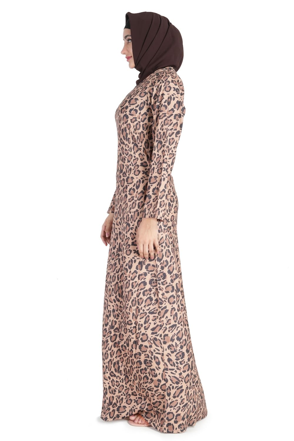 Printed Crepe Abaya AYP-517