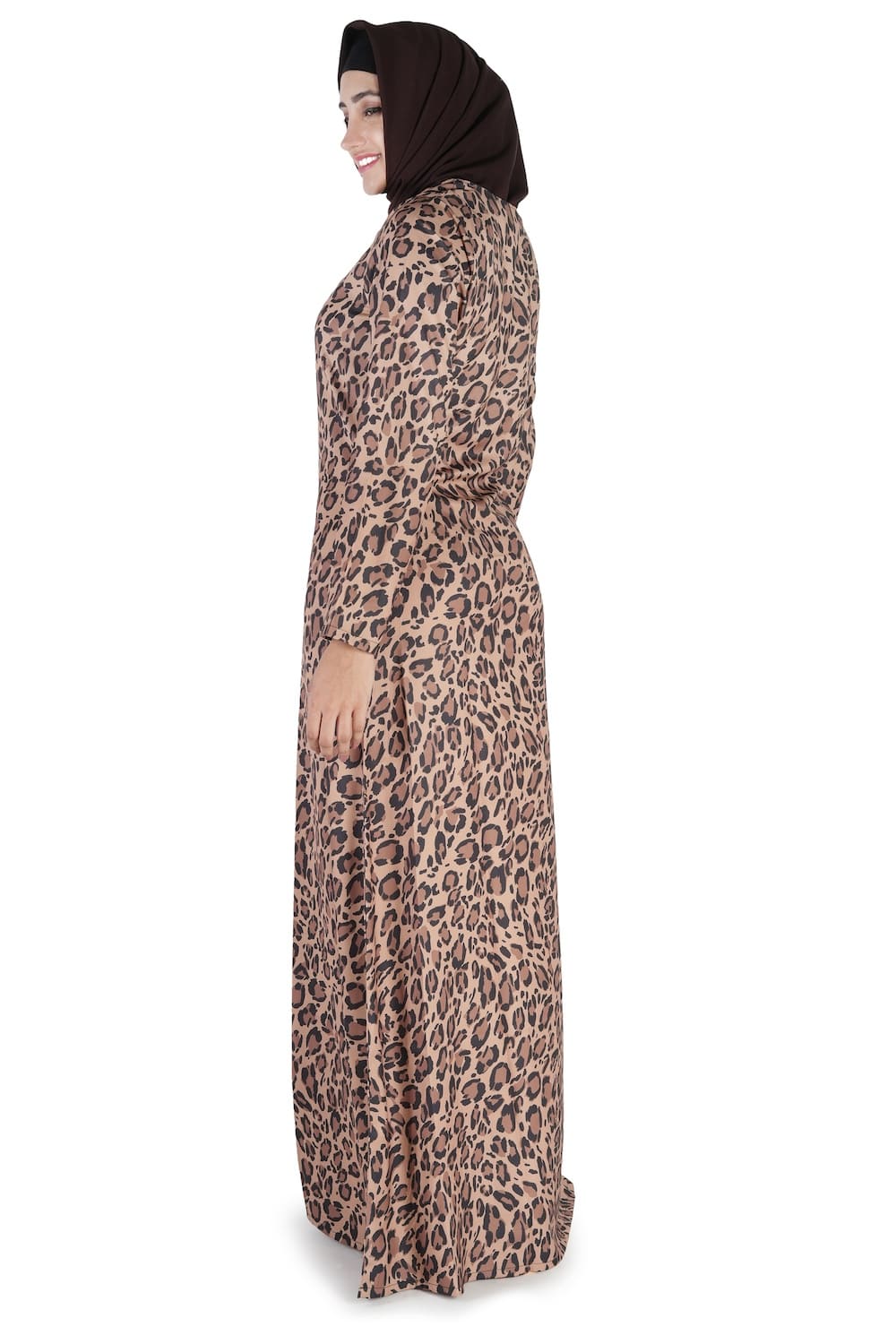 Printed Crepe Abaya AYP-517