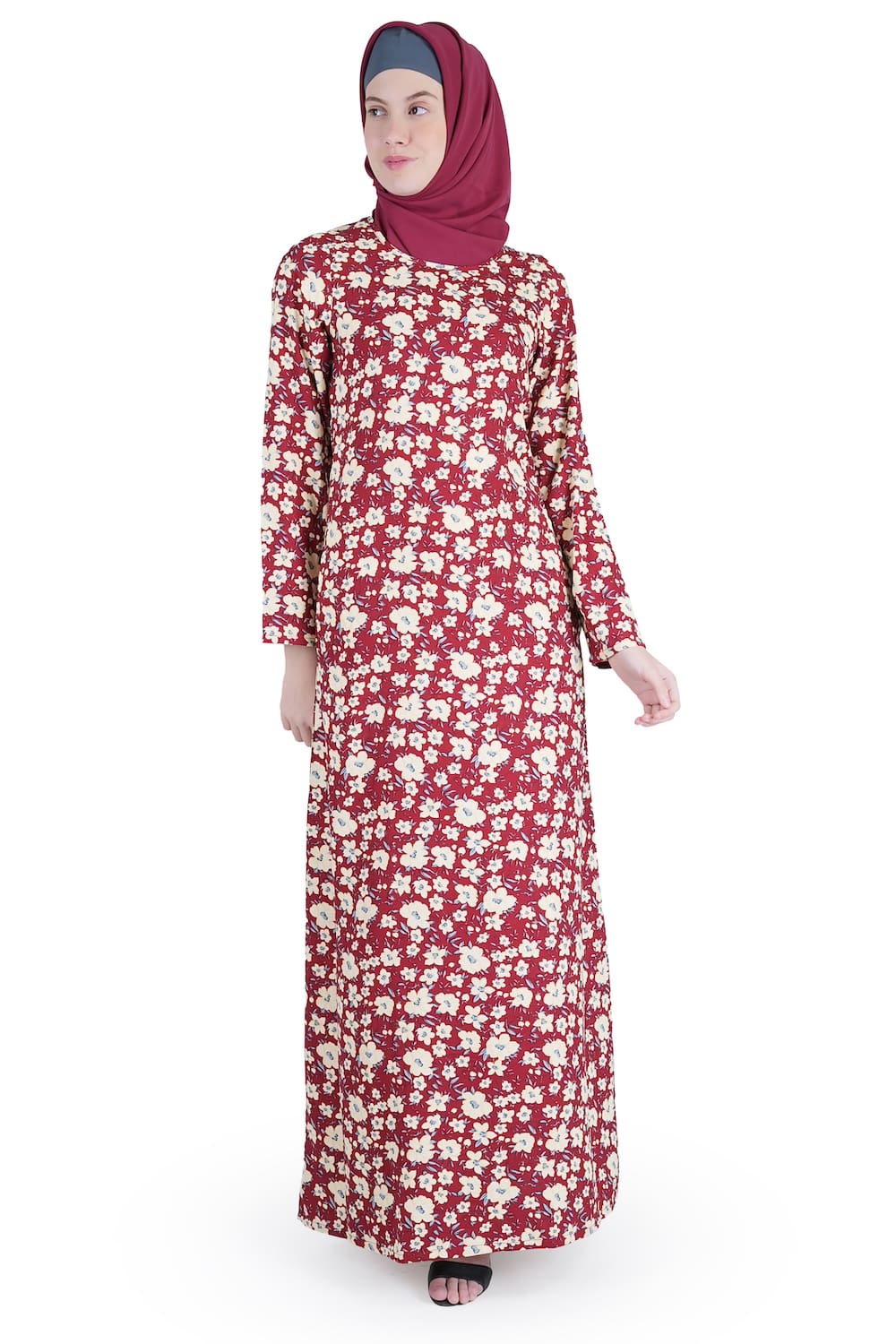 Printed Crepe Abaya AYP-540