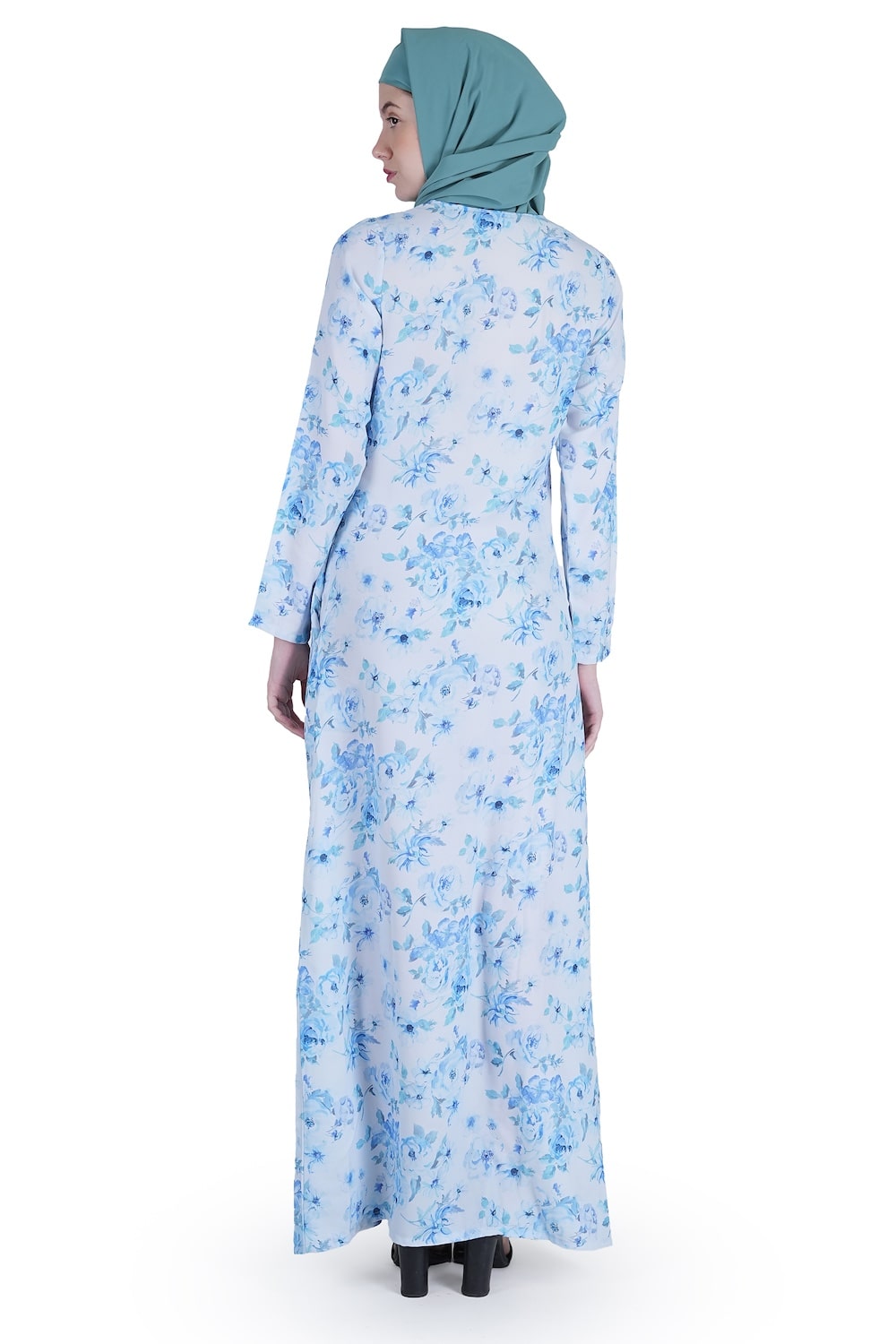 Printed Crepe Abaya AYP-549