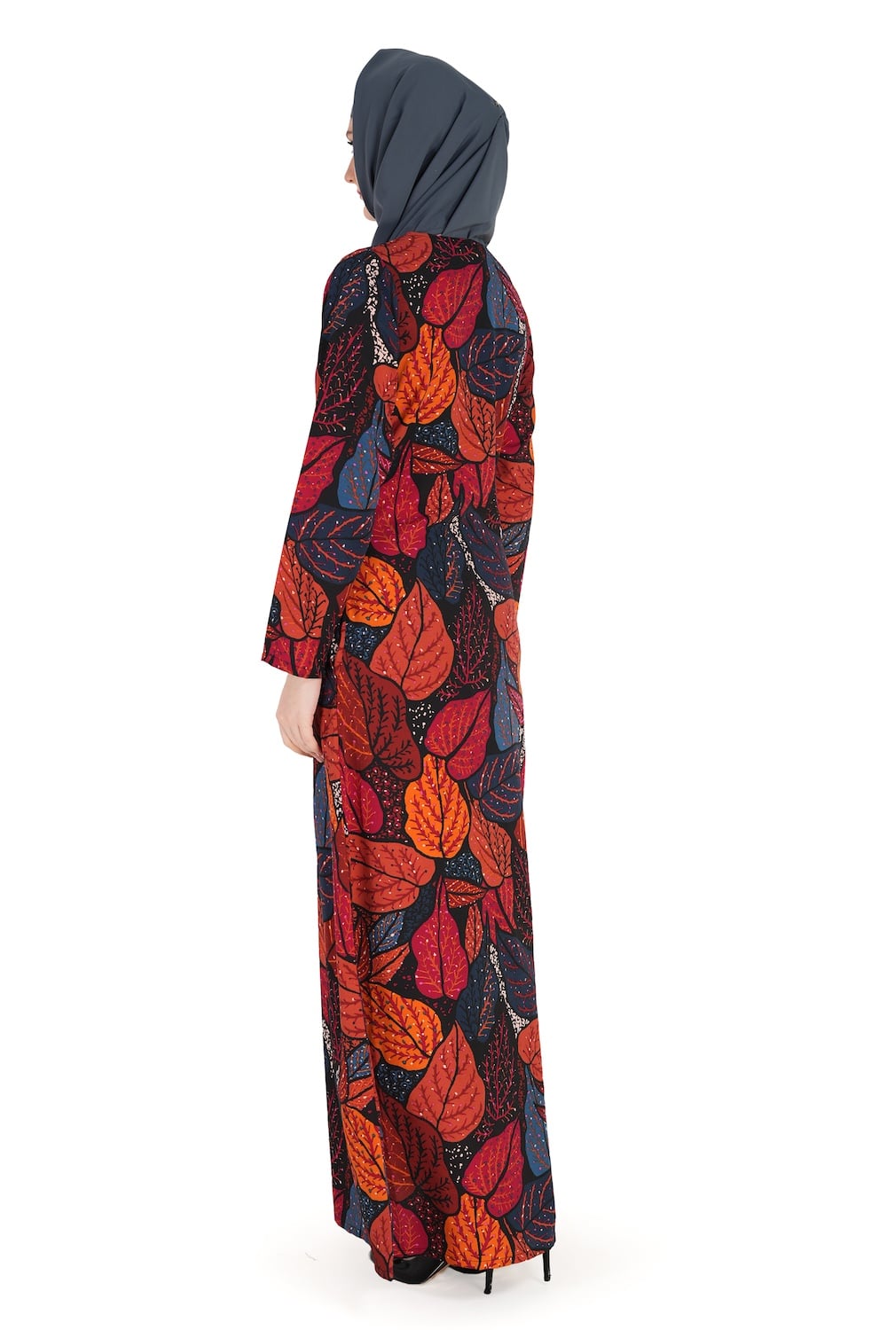 Printed Crepe Abaya AYP-575