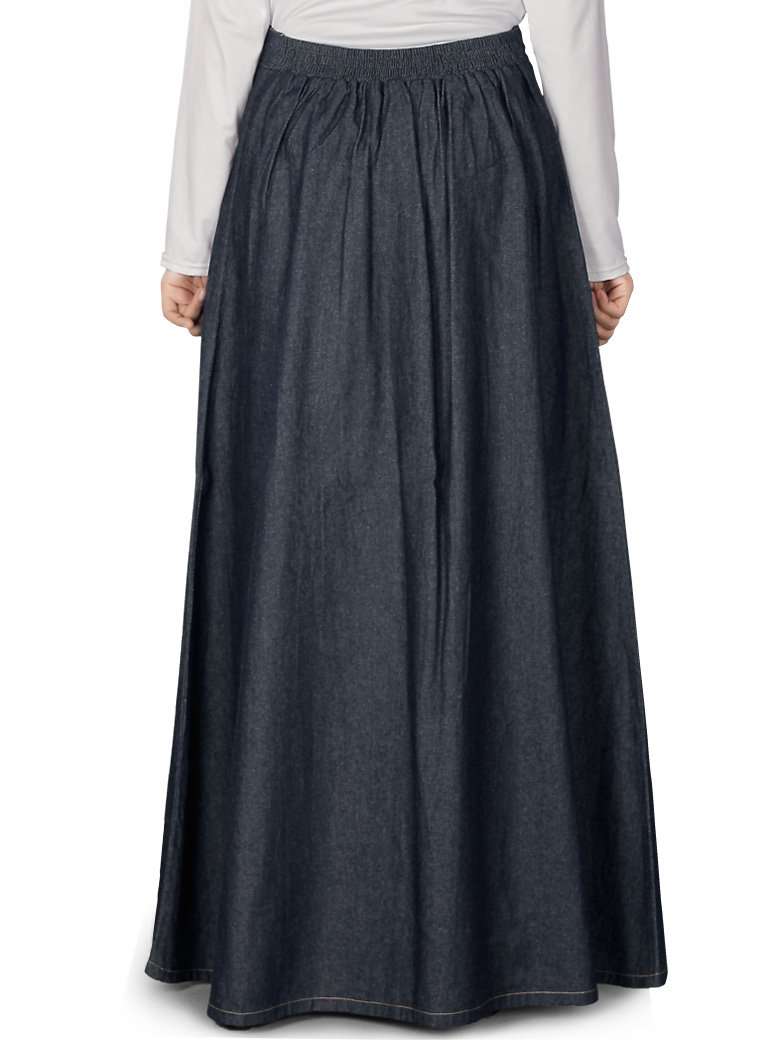 Buy Zia Denim Skirt Online | Party Wear, Formal, Casual Abayas ...