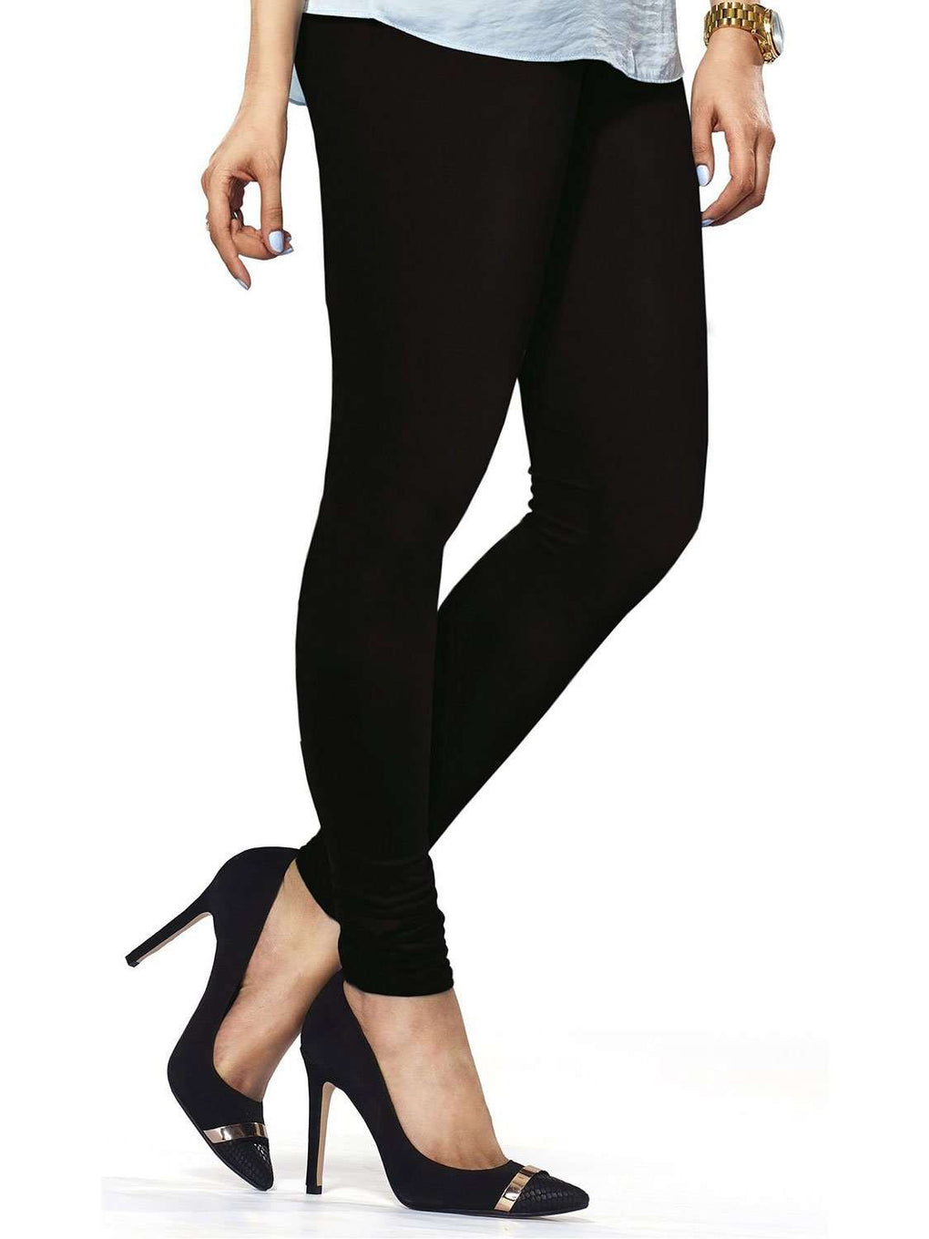 Women's Extra High-Waisted Powerchill Cropped Leggings - Black - Plus Size  4X | Women's leggings, Black leggings, Cropped leggings
